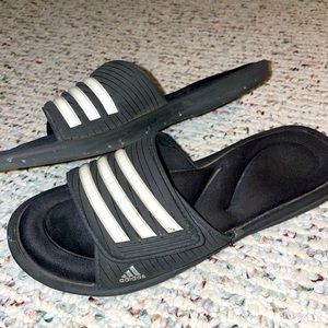 Adidas Cushioned Slides Size 8